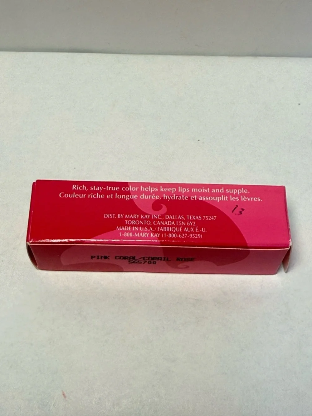 Mary Kay Signature Creme Lipstick Pink Coral 565700 Full Size Discontinued